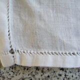 Handkerchief embroidered pouch AB