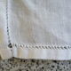 Mouchoir pochette brodé AB