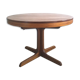 Table ronde extensible années 60