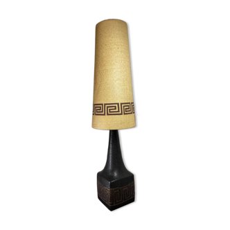 Vintage brutalist floor lamp Aurelia Ceramano from the 1970s.
