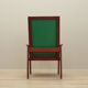 Teak green armchair, Danish design, 1970s, production: Denmark