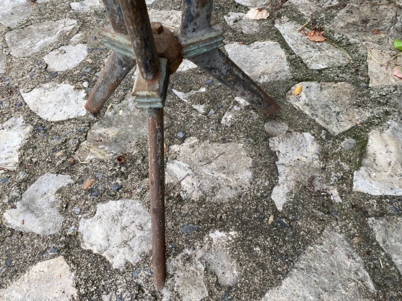 Gueridon bistro tex 50s