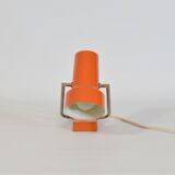 Wall spotlight lamp or to pose orange and vintage chrome, 1960