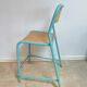 Vintage laboratory stool from the 1980s.