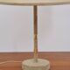 Suede table lamp, 1950s