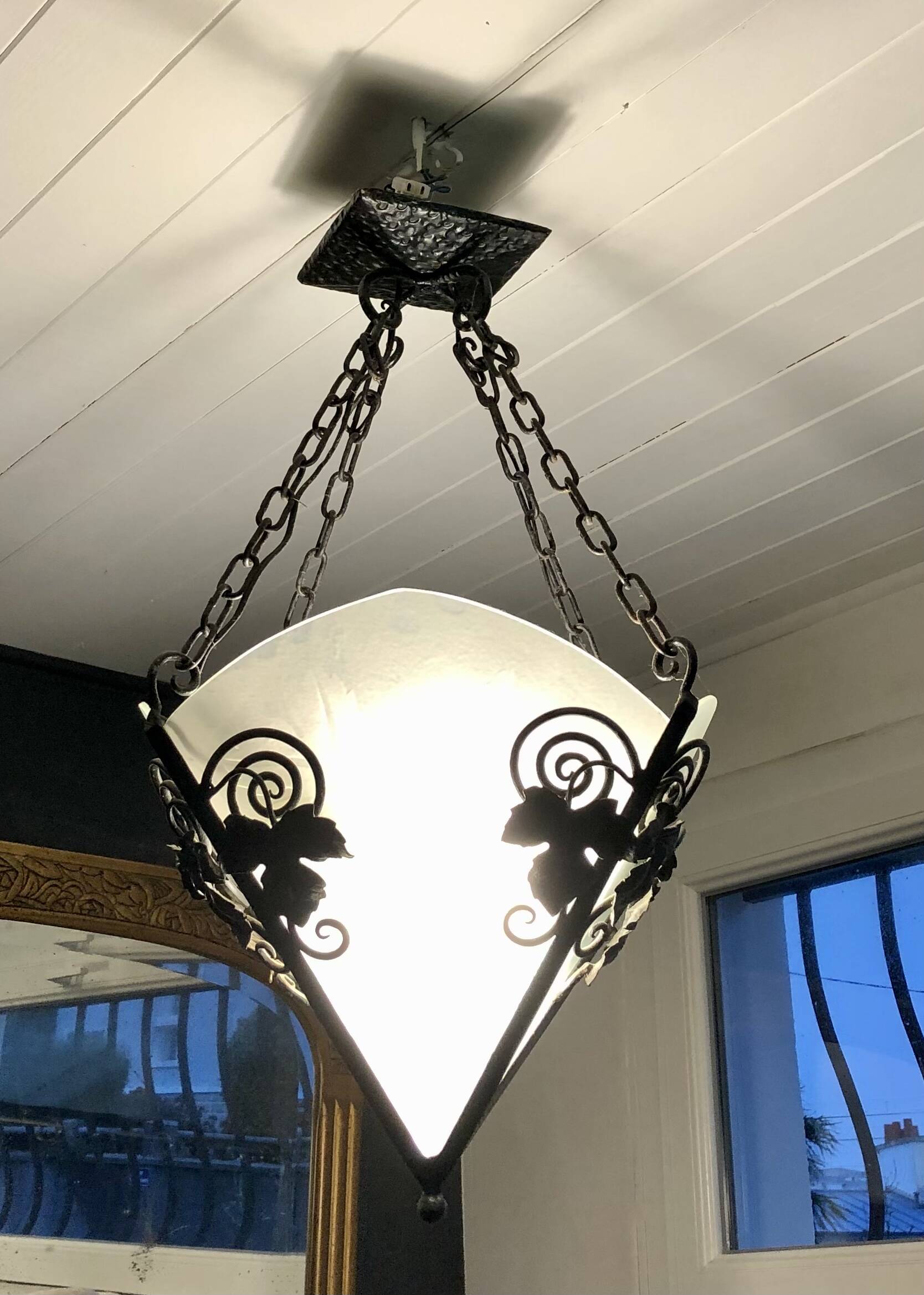 Art Deco pendant light