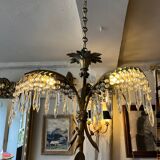 Lustre en bronze 1950