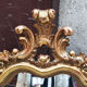 Classic mirror Louis XV gilded wood 80 cm