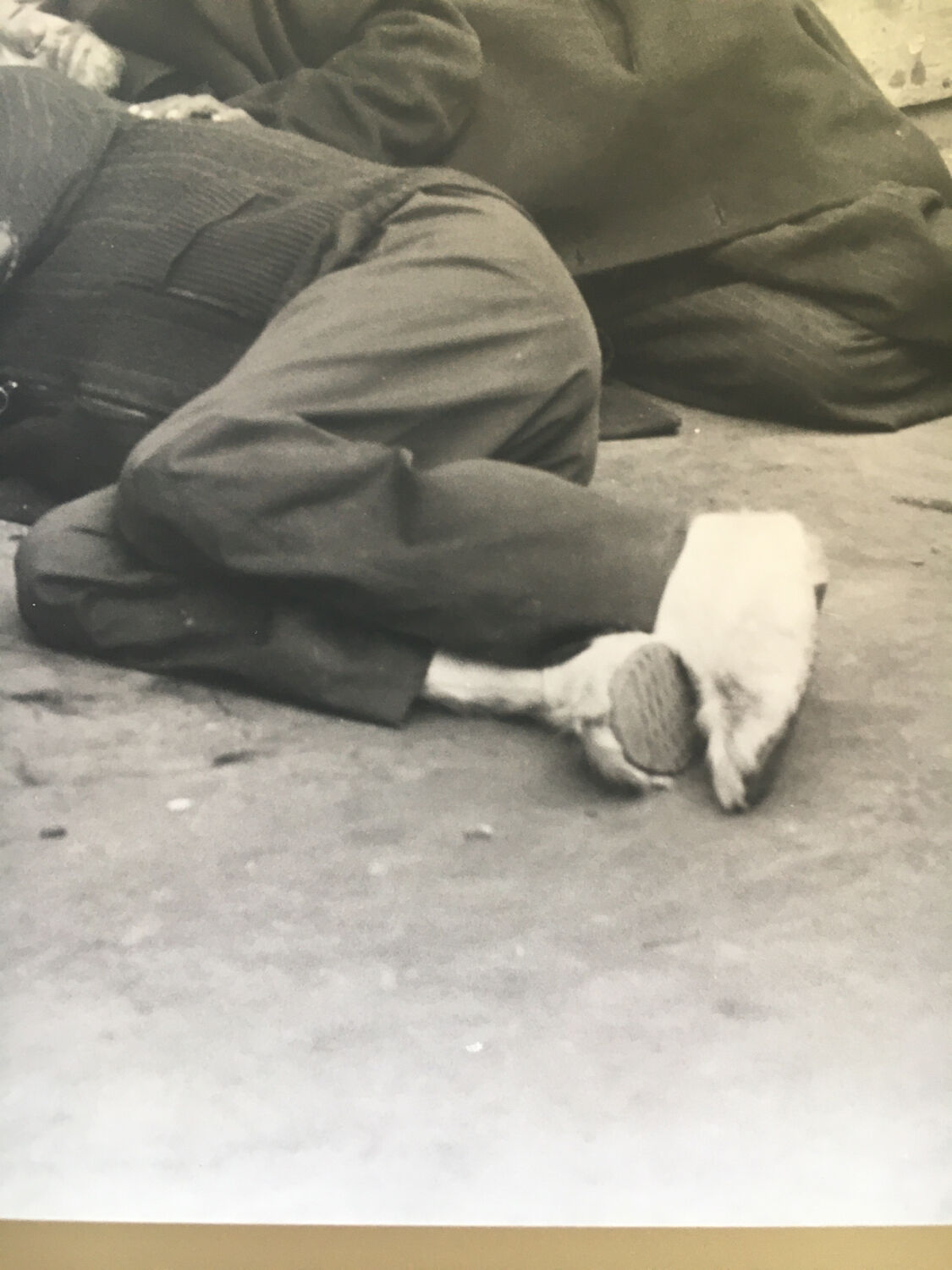Photography 90s, men in the street