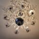 Murano 8-branch chandelier