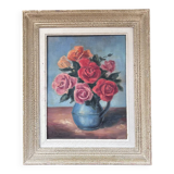 Painting signed Brault 1952