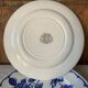 6 English flat plates Staffordshire Victoria