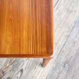 Mid-Century Modern Danish Dining Table in Teak by H.W. Klein for Bramin, Extendable, 1960