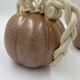 Duo of art deco vase earthenware Thulin