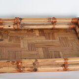 Bamboo and rattan top