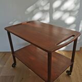 Dessert/ Scandinavian trolley teak Bowa