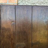 Old maie in solid oak