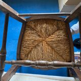 Set of 2 wooden armchairs