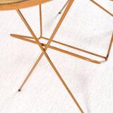 Table d'appoint porte-revues vintage