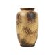 Vintage West Germany Vase Brown Beige Marble Effect Earthenware 484-26