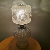 Vintage Art Deco style glass table lamp