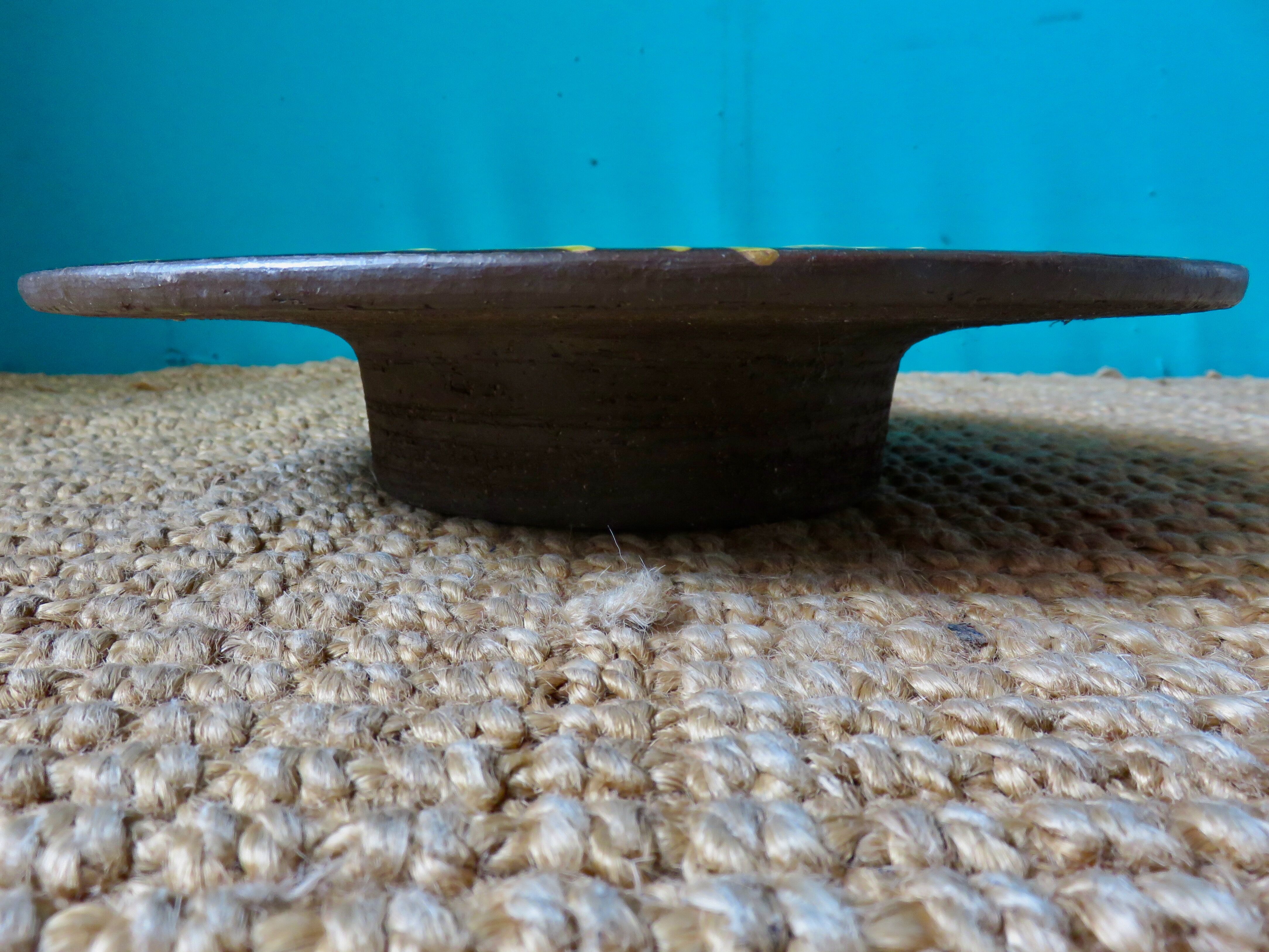 Hollow sandstone dish by Olle Alberius, Sweden 1965