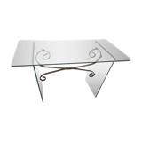 Table basse en verre 1940