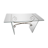 Table basse en verre 1940