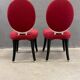 Pair of medallion chairs, Funny Valentine model, by Jean-Charles de Castelbajac, 20th century