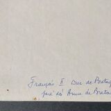 Silver photo Bernard Darot José Chevreau 20th François II N°12