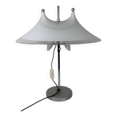 Large Dutch design space age adjustable table or desk lamp by Harco Loor, 1