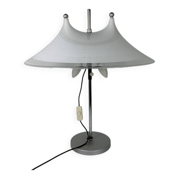 Grande lampe de table ou de bureau ajustable de style spatial néerlandais par Harco Loor, 1