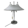 Large Dutch design space age adjustable table or desk lamp by Harco Loor, 1