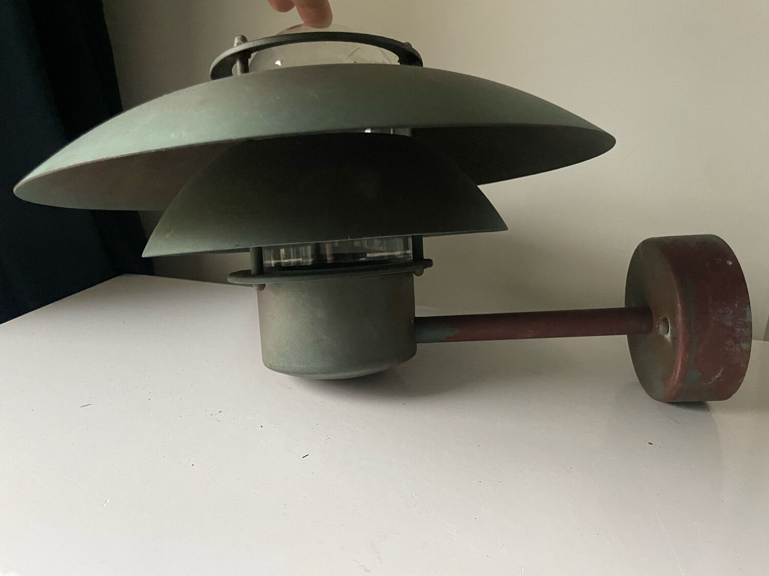 Set of 2 heart shaped Holmegaard crystal vases by Per Lutken