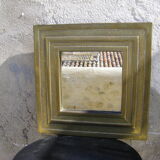 Miroir en laiton vintage