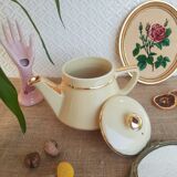 Old vintage ceramic tea and coffee maker