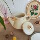 Old vintage ceramic tea and coffee maker
