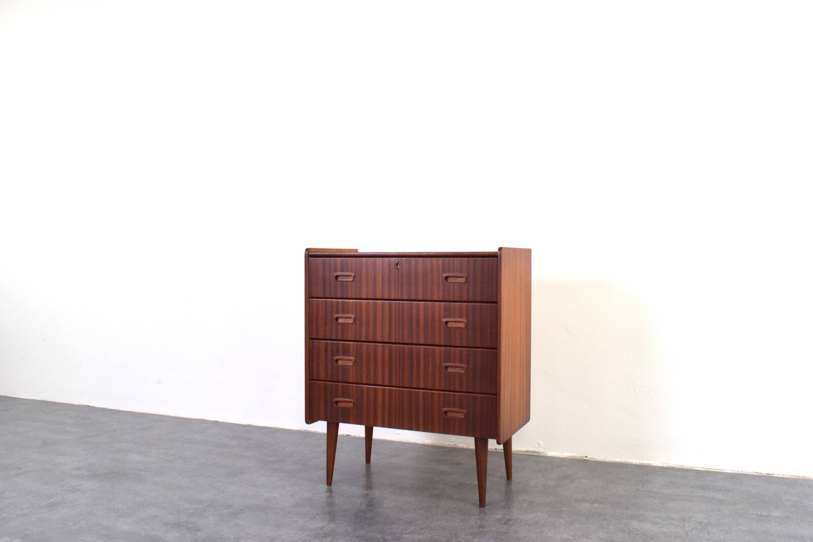 Mid-Century Danish Teak Chest of Drawers, 1960s