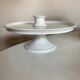 Plate mounted automatically mid-19th dish stand on white earthenware