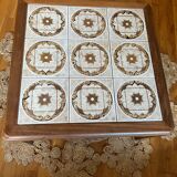 Table vintage G-plan céramique et teck