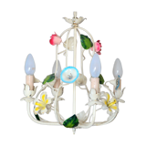 Lustre ceiling design flowers of the 60s art nouveau