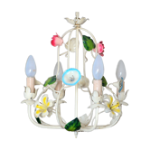 Lustre ceiling design flowers of the 60s art nouveau