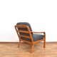 Fauteuil danois en teck de style Mid-Century, de la marque Dyrlund, années 1970.