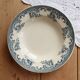 Vintage hollow plate Lavallière - Moulin des Loups - Floral rim