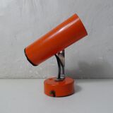 Adjustable wall lamp spot Orange Space Age