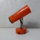 Adjustable wall lamp spot Orange Space Age
