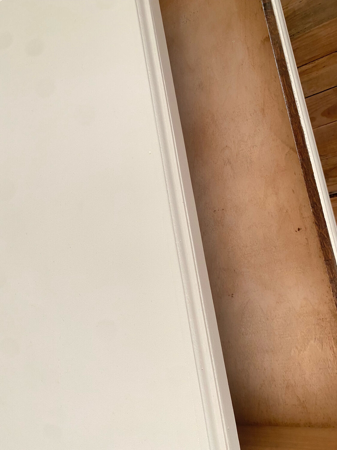 Vintage commode with moustache legs