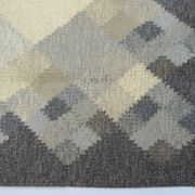 Mid-century swedish kilim röllakan rug by brita svefors for axeco 1960