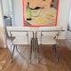 Set of 2 vintage dining chairs - 70s - 80s style