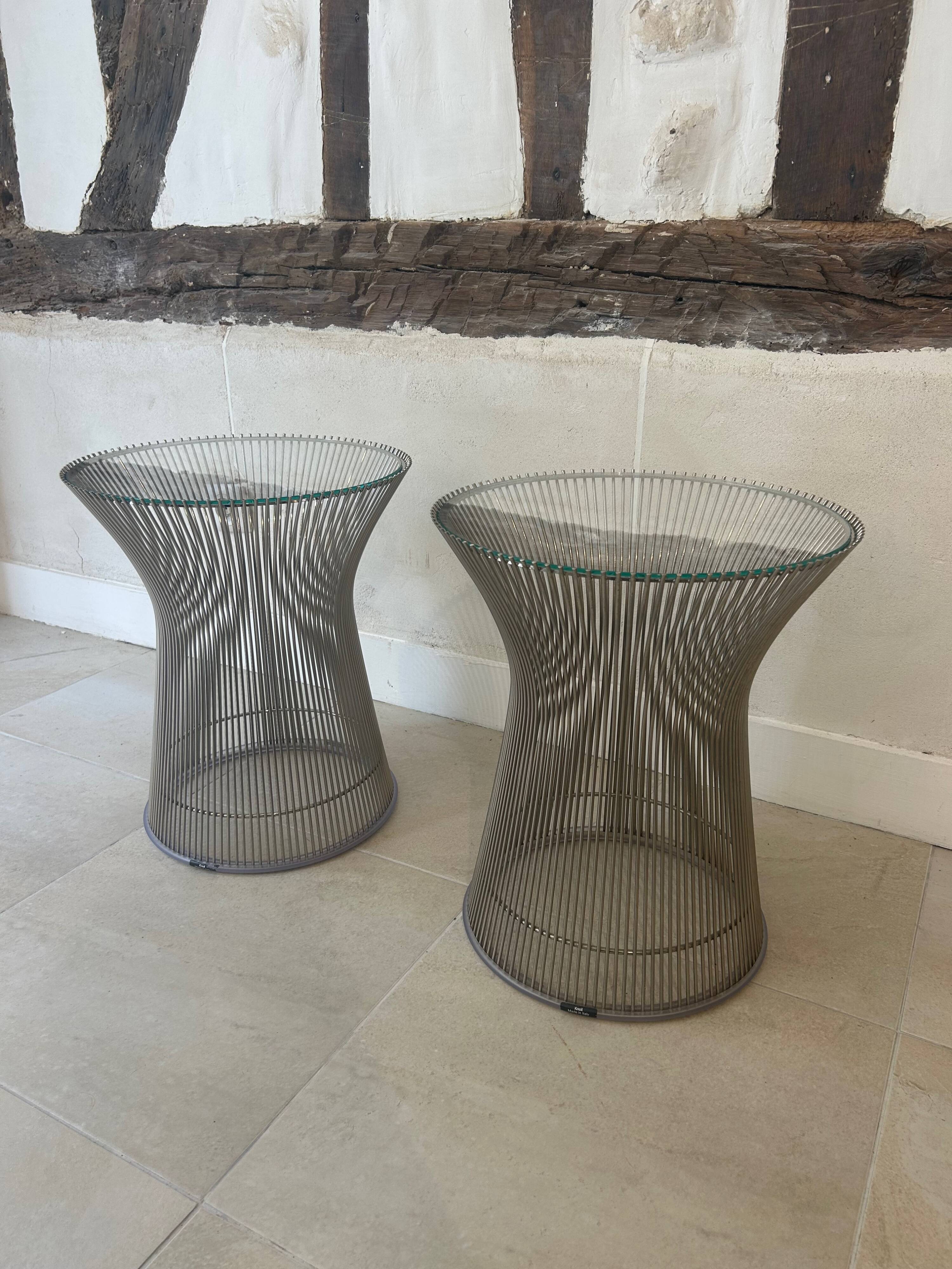 Knoll Warren Platner Side Tables by Warren Platner for Knoll